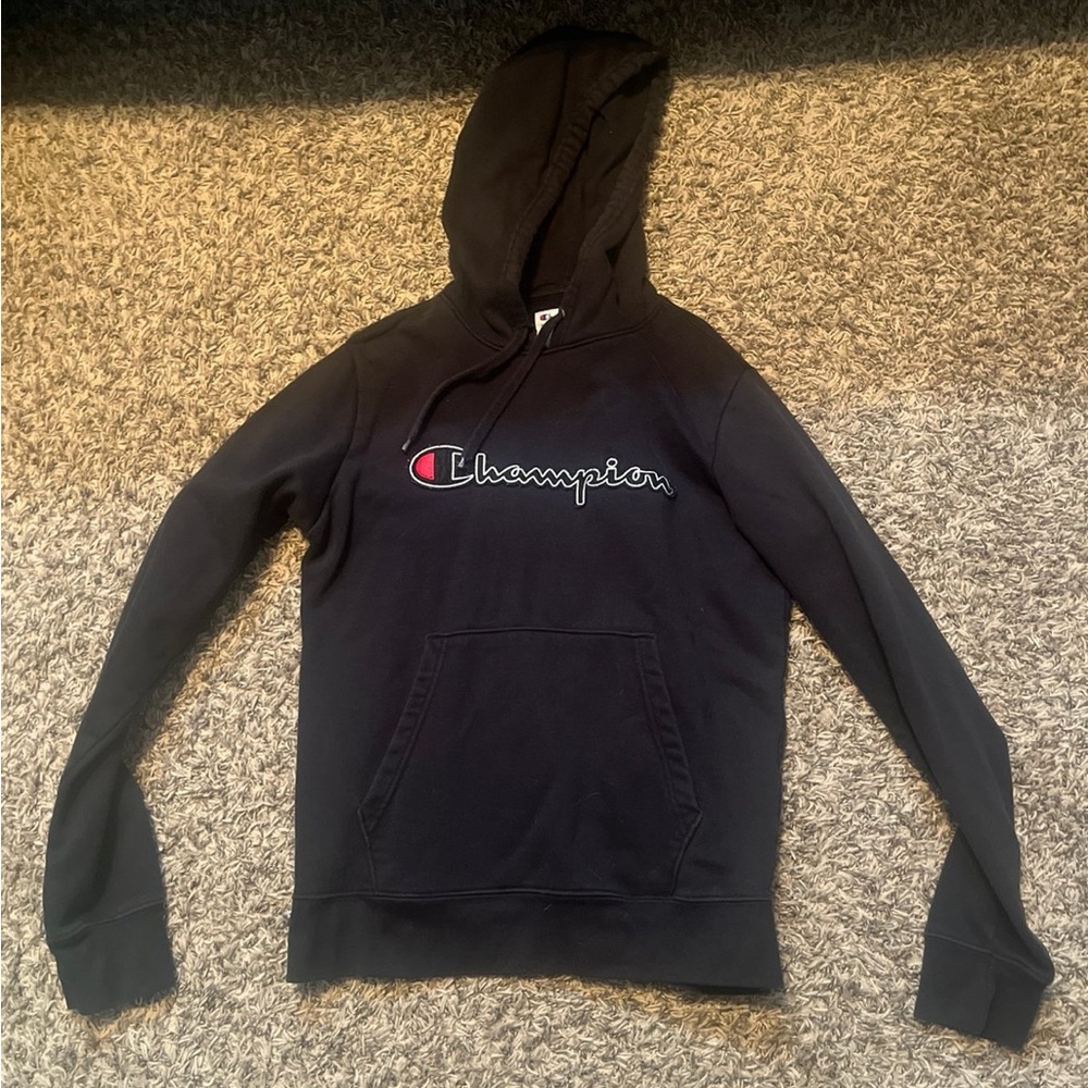 Champion Black Hoodie